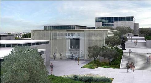 הדמייה של מתחם מוזיאון ישראל לאחר השיפוץ