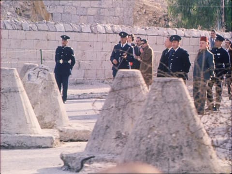 תצלום מתוך סרטו של דוד פרלוב "בירושלים", 1962 