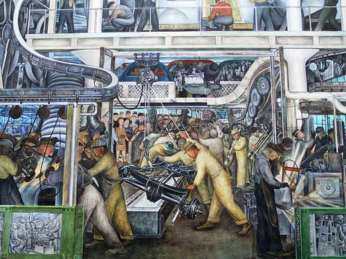 דיאגו ריברה, The Detroit Industry Mural
