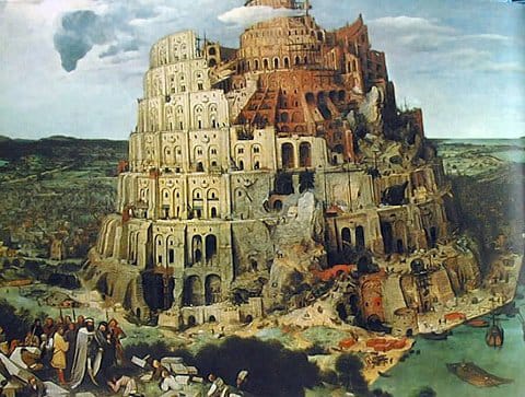פטר ברויגל האב - מגדל בבל, 1565