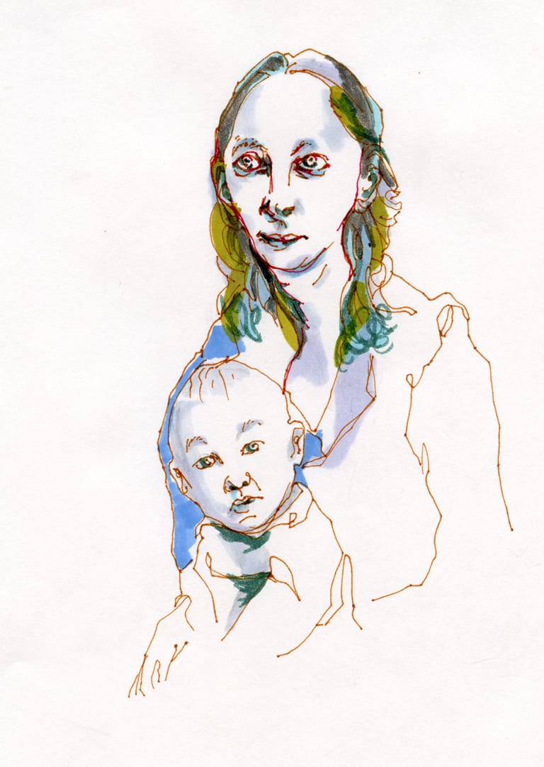 Galia Offri - Mother and Son