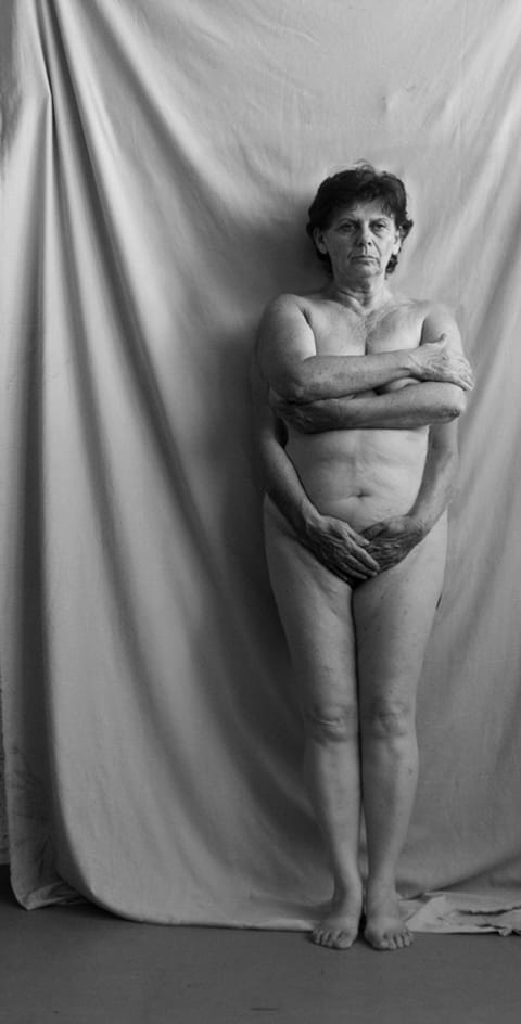 אורה ראובן - עירום, תצלום מטופל, 2012