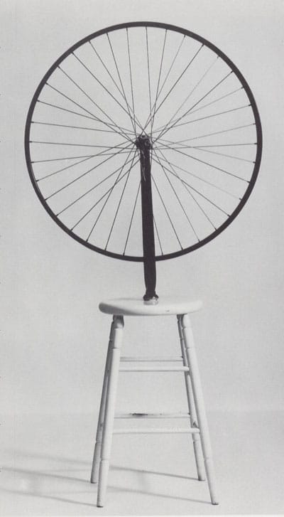 מרסל דושאן, "גלגל האופניים" Bicycle Wheel, 1913