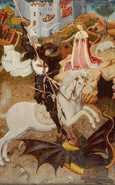 ג'ורג' הקדוש מנצח את הדרקון, המאה ה-15