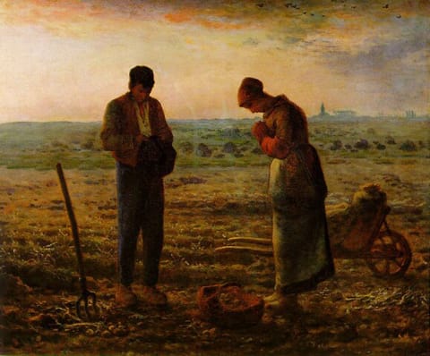 ז'אן פרנסואה מילה - El Ángelus 1859