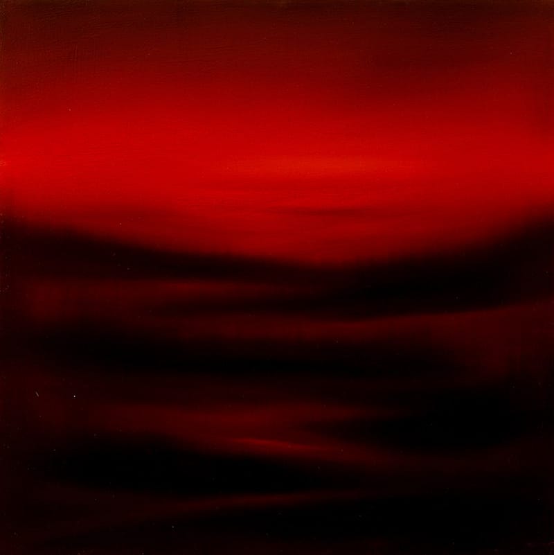 מוש קאשי, "80x80 ,"Crimson Land ס"מ