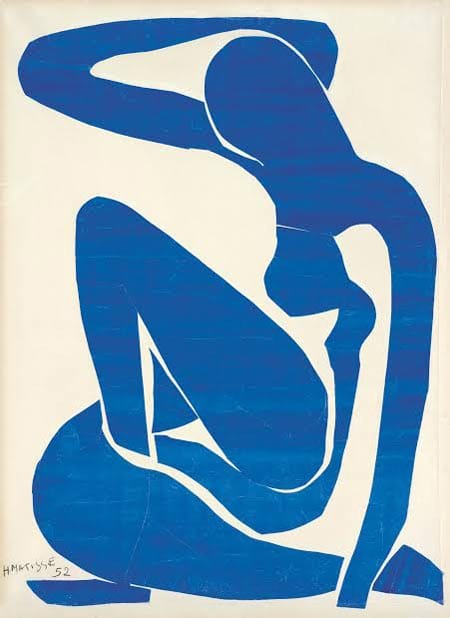  Henri Matisse: The Cut-Outs | Tate Modern 17 April - 7 September 2014 Henri Matisse (1869 -1964) Blue Nude (I) 1952 Gouache painted paper cut-outs on paper on canvas 106.30 x 78.00cm Foundation Beyeler, Riehen/Basel Digital image: Robert Bayer, Basel Artwork: © Succession Henri Matisse/DACS 2014