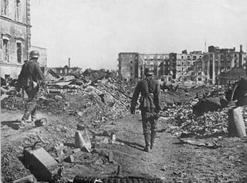 הקרב על סטלינגרד, 2 אוקטובר 1942. צילום: קלוזה, הארכיון הפדרלי הגרמני