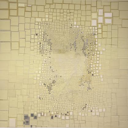 "ינואר", גליה גלוקמן, מתוך התערוכה "Pixels" בבית-האמנים, תל-אביב