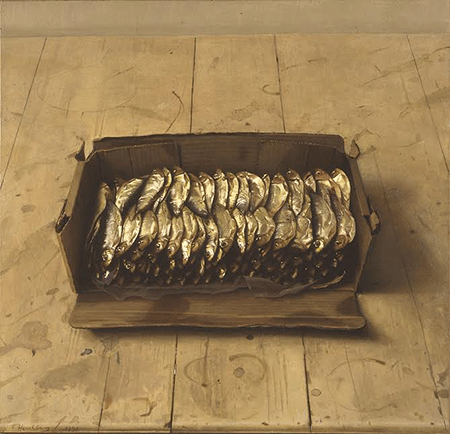 ישראל הרשברג, Clupea Sprattus, 1992, באדיבות גלריה מרלבורו ניו יורק והאמן