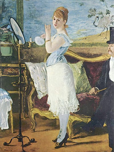 איור 54: אדוארד מאנה, 'ננה' (1877) (Kunsthalle, Hamburg)
